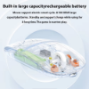 Picture of Transparent Wireless+bluetooth Dual-mode Rechargeable Mouse