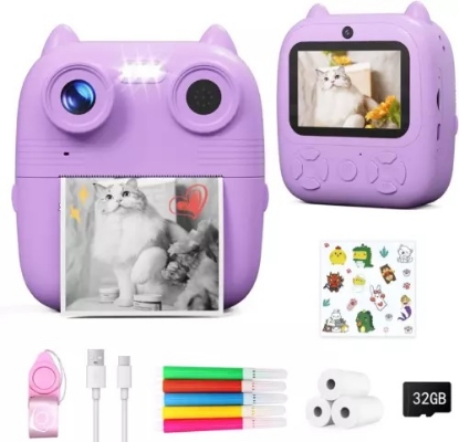 Picture of D8S CHILDREN THERMAL PRINT CAMERA 1080P 48MP