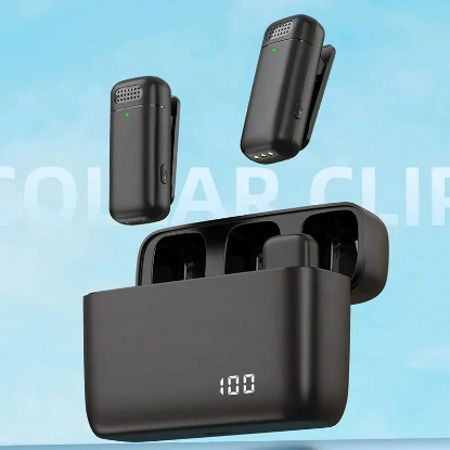 Picture of K13 Type-C ANC Dual Wireless Lavalier Microphone