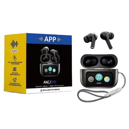 Picture of A9 Pro App Touch Control Bt 5.4 Wireless Earbuds