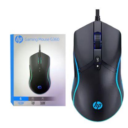 Picture of HP G360 DPI 6200 6 Buttons RGB Wired Gaming Mouse