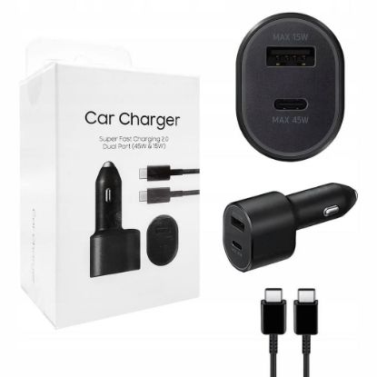 Picture of Samsung Super Fast Dual Car Charger (45W+15W)